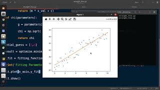 Python Fitting in 5 minutes | Least Square Fitting