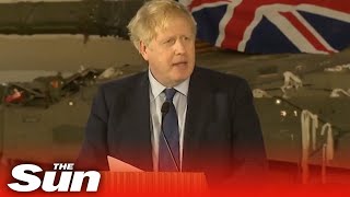 Boris Johnson says NATO members are NOT contemplating 'active conflict with Russia'