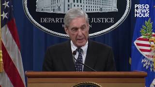 WATCH: Mueller says any testimony would not go beyond what's in his report