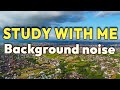 Sunrise+ nature sounds  + support🌴Study with me 1 hour no music | Pomodoro 25/5 min