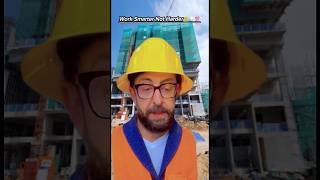 Part 107 | work smarter not harder👷💡💯 #workers #smart #job #work #construction #funny #shorts