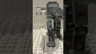 Lego Star Wars Stop Motion Test AT-AT with AT-AT driver ✨🌌✨ #starwars #lego #shorts