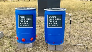 The Thirsty Earth Easy Chicken Feeder and Automatic Chicken Waterer Kits