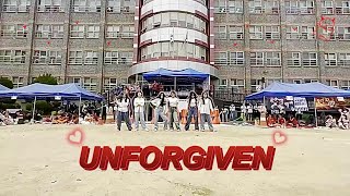 [무락] 르세라핌(LE SSERAFIM) - Unforgiven | 목동고 댄스부 공연 #댄스 #댄스부 #체육대회