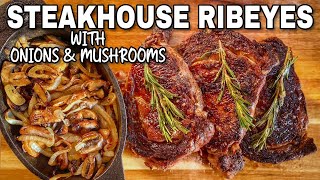 How to Make Steakhouse Ribeyes with Todd | Blackstone Griddle