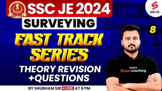 SSC JE 2024 Surveying Fast -Track Series | SSC JE 2024 Civil Engineering | by Shubham Sir