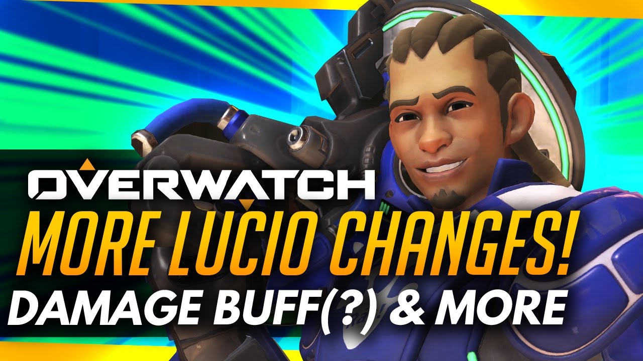 Overwatch | MORE LUCIO CHANGES - Damage BUFF & More! [PTR] - YouTube