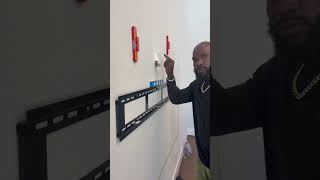 98” TCL X11L install & review #fyp #tv #review #install #howto #trending #viral #mount #tcl #explore