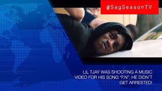 LIL TJAY WAS SHOOTING A MUSIC VIDEO FOR HIS SONG “F.N”, HE DIDN’T GET ARRESTED!