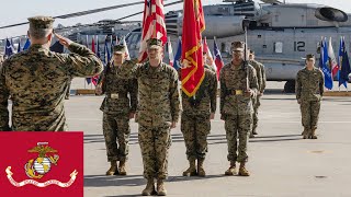 USMC. Derniers vols des hélicoptères lourds CH-53E Super Stallion et cérémonie de désactivation.