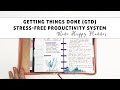 Mini Happy Planner / Getting Things Done (GTD) / Stress-Free Productivity System