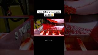 How Takis are actually made! 😳 #takis #takisfuego #takischallenge