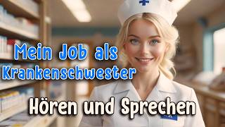 Deutsch lernen durch Hören | Mein Job als Krankenschwester  | Hören und sprechen | German story