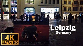 Germany - Nightlife in Leipzig 2022 - Walking Tour 2022