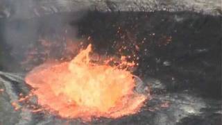 Disposal of organic waste in Erta Ale Volcano lava lake causes violent eruption