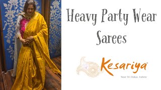 Heavy Party Wear Sarees - 1354