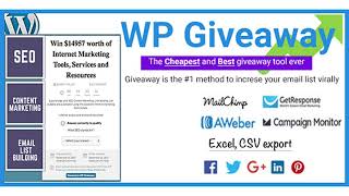 WP Giveaway | Codecanyon Scripts and Snippets