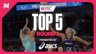 Top 5 Plays of Round 1 | Suncorp Super Netball 2024