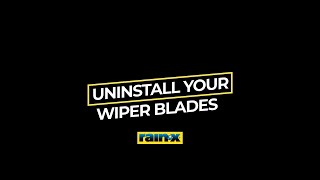 How to Remove Rain-X Expert Fit Conventional Wiper Blades | Rain-X