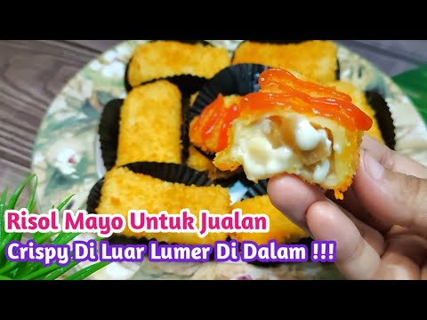 Resep Risol Mayo Untuk Jualan Dengan Kulit Anti Sobek Super Mudah ...