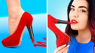 ¡11 Formas Extrañas de Llevar Maquillaje a Clase!