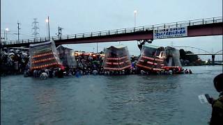 【西条祭り】平成29年（2017）伊曽乃神社例大祭 川入り