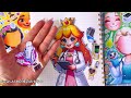 new fashions doctor for disney princess elsa anna diys paper sticker book u0026 crafts ディズニープリンセス