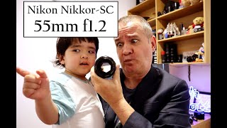 Nikon Nikkor-SC 55mm f1.2 - 1972-74