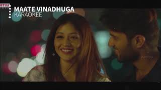 Maate Vinadhuga Instrumental (karaoke) | Taxiwaala Video Songs| Vijay Deverakonda, Priyanka Jawalkar