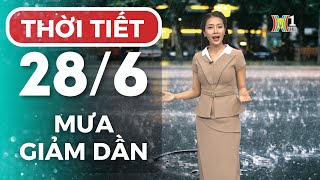 Dự báo thời tiết Hà Nội hôm nay ngày mai 28/6 | Thời tiết Hà Nội mới nhất | Thời tiết 3 ngày tới
