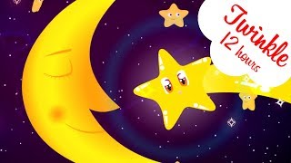 Twinkle Twinkle Little Star Lullaby for Babies to go to Sleep | Baby Lullaby songs to sleep 12 HOURS