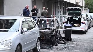 Hibridni auto eksplodirao noćas u Zagrebu: 'Samo je buknulo odjednom, čulo se pucanje guma'