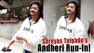 Shreyas Talpade Turns Heads in Andheri! 🤩✨ #Bollywood #Andheri #ShreyasTalpade #CelebritySpotting