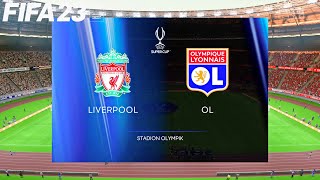 FIFA 23 | Liverpool vs Lyon - UEFA Super Cup - PS5 Full Match & Gameplay