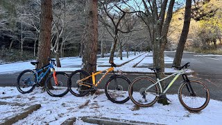 MTB GROUP RIDE雪のF山ロング