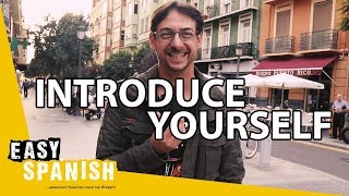 Spanish for absolute beginners: INTRODUCE YOURSELF | Super Easy Spanish 26