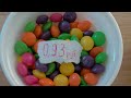 СКОЛЬКО ЦВЕТОВ В 5000 skittles