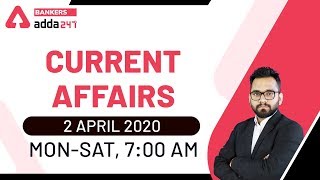 02 April Current Affairs 2020 | Current Affairs Today #202 | Daily Current Affairs 2020