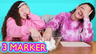 Squishy Makeover Three Marker Challenge (Gracie & Sierra Haschak)