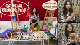 Material Studies Jury Work | NIFT Jury Semester 1| How to make learning diaries| Anahhita Srivastav