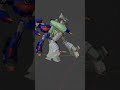 transformers prime. ultra magnus vs megatron....... transformers tfp shorts blender