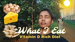 What I Eat In A Day ( Vitamin D Deficiency Diet) Mushroom 🍄 for Vitamin D