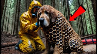 The Story of a Golden Retriever Dog: barnacles Honeycomb-like Wounds and Rescue Team's