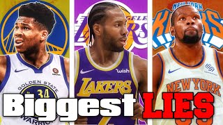 5 BIGGEST NBA Free Agency LIES In The Past 10 Years! (NBA BLOCKBUSTER TRADE Myths?)
