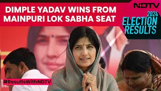 Lok Sabha Election 2024 Results: Dimple Yadav Wins From Mainpuri Lok Sabha Seat