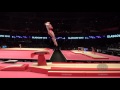 ZLATKOVA Albena (BUL) - 2015 Artistic Worlds - Qualifications Vault 1