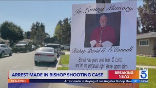 Arrest made in slaying of L.A. bishop