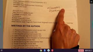 Annotating Articles