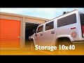 What Will Fit in Our 10x25 & 10x40 Units - Cabo Self Storage