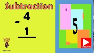 subtraction flashcards single digit #math #subtraction